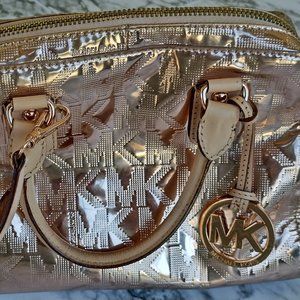Michael Kors Gold Bag
